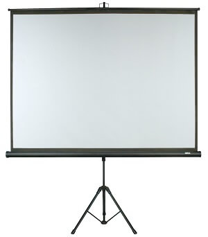 השכרת מסך הקרנה 1.80X1.80 על חצובה השכרת מסך הקרנה 1.80X1.80 על חצובה