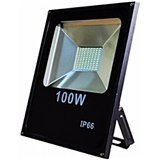 פרוז'קטור לד עוצמתי 100W אור לבן פרוז'קטור לד עוצמתי 100W אור לבן